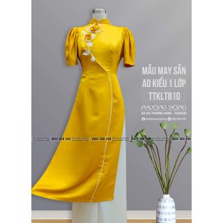 Áo Dài Phom Trẻ Vải Tafta TTKLT810